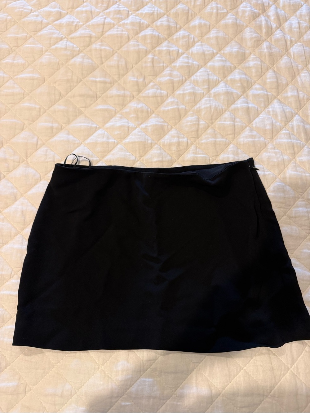 Reformation Black Mini Skirt